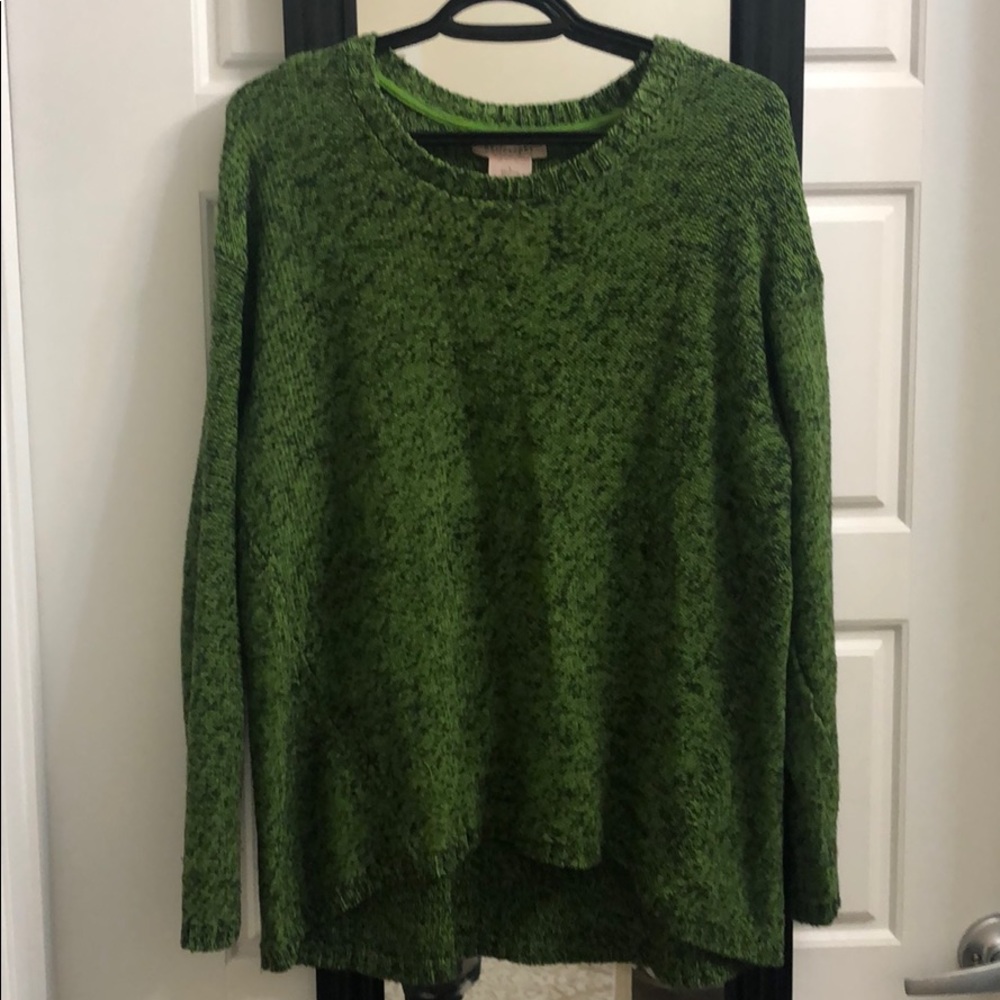 Green philosophy sweater